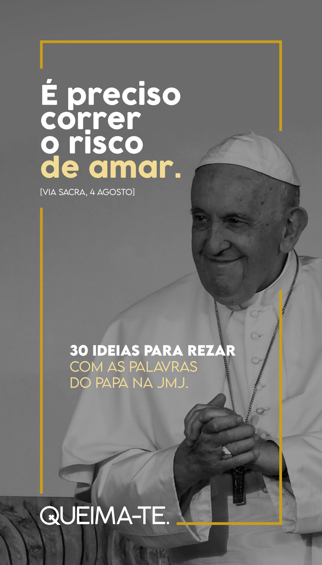 Papa Francisco: Por favor, rezemos pela paz - Apostolado de la
